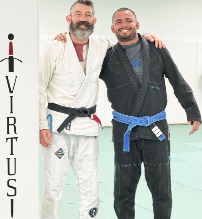 Blue belt · April 6, 2022 · Promoted by Eric Franco