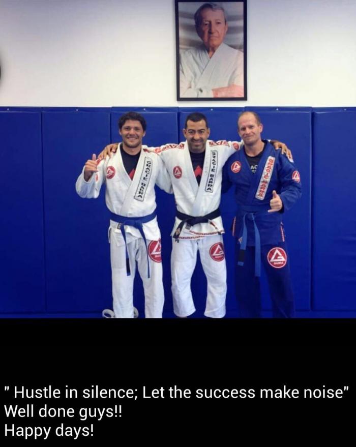 Blue belt · September 5, 2015 · Promoted by Fred Carvalho