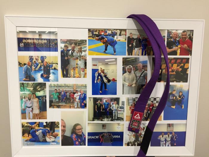 Purple belt · October 7, 2017 · Promoted by Fred Carvalho