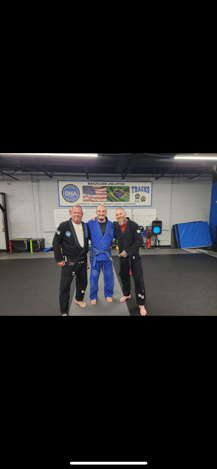 Blue belt · October 27, 2021 · Promoted by Mark Mortenson