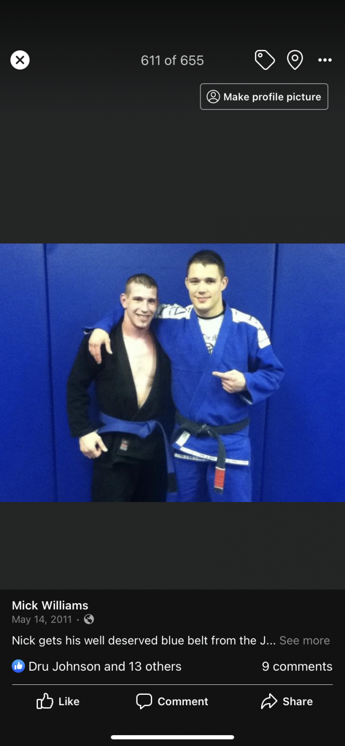 Blue belt · May 14, 2011 · Promoted by James Clingerman