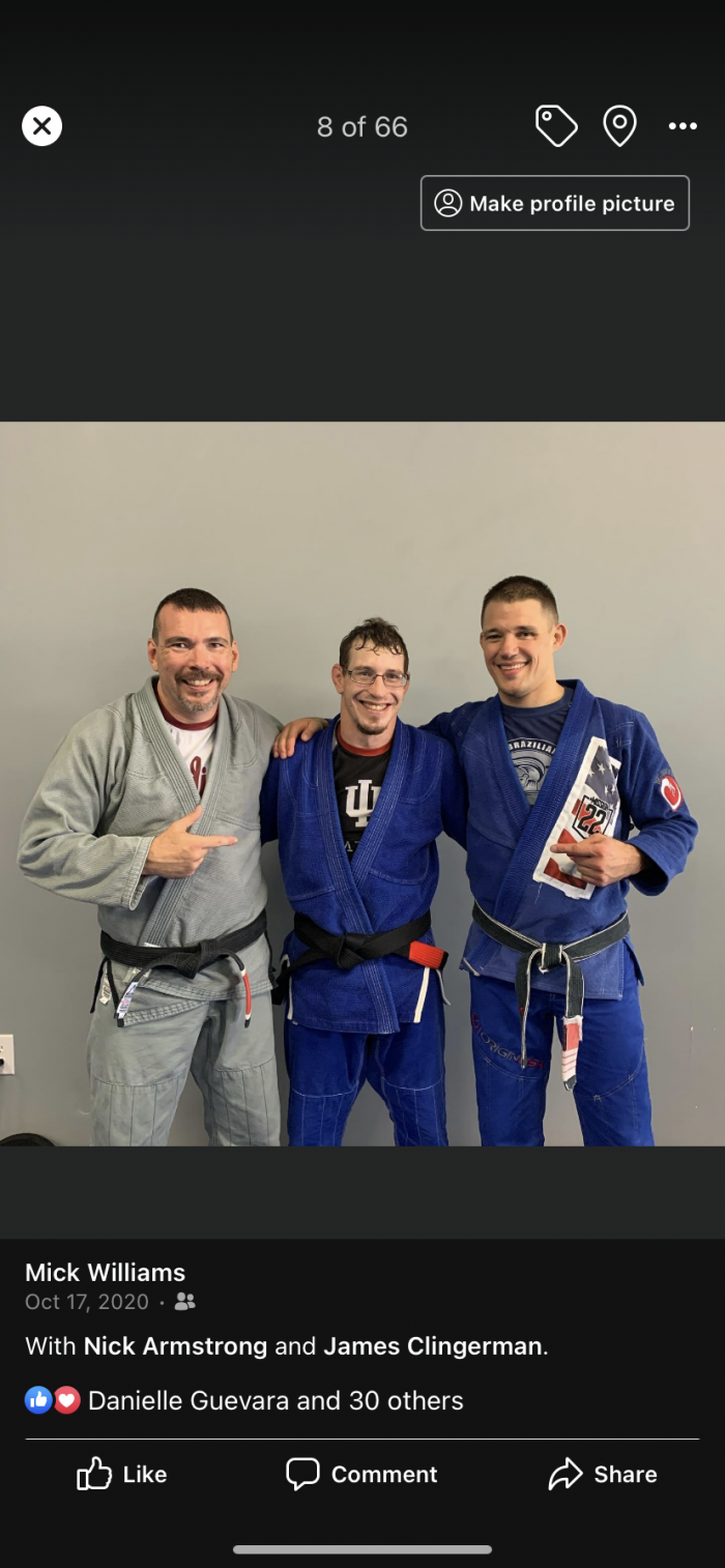 Black belt · October 17, 2020 · Promoted by James Clingerman