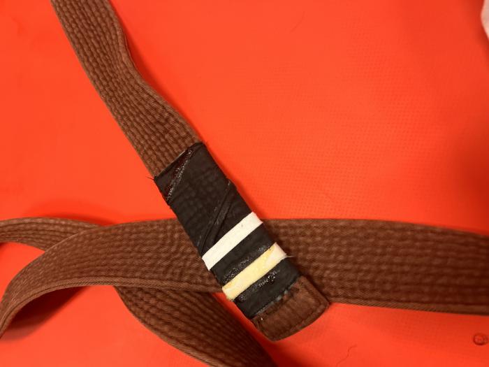 Brown belt · April 11, 2022 · Promoted by Scott Devine
