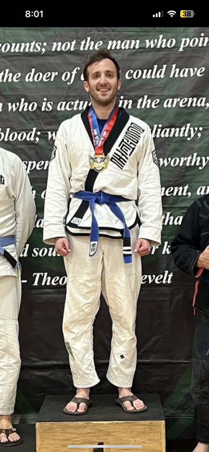 Blue belt · December 12, 2020 · Promoted by John Rallo
