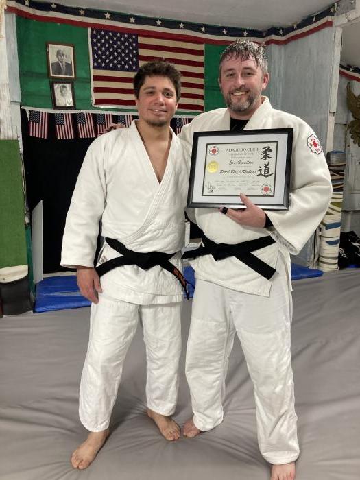 Earned my Judo Black Belt.