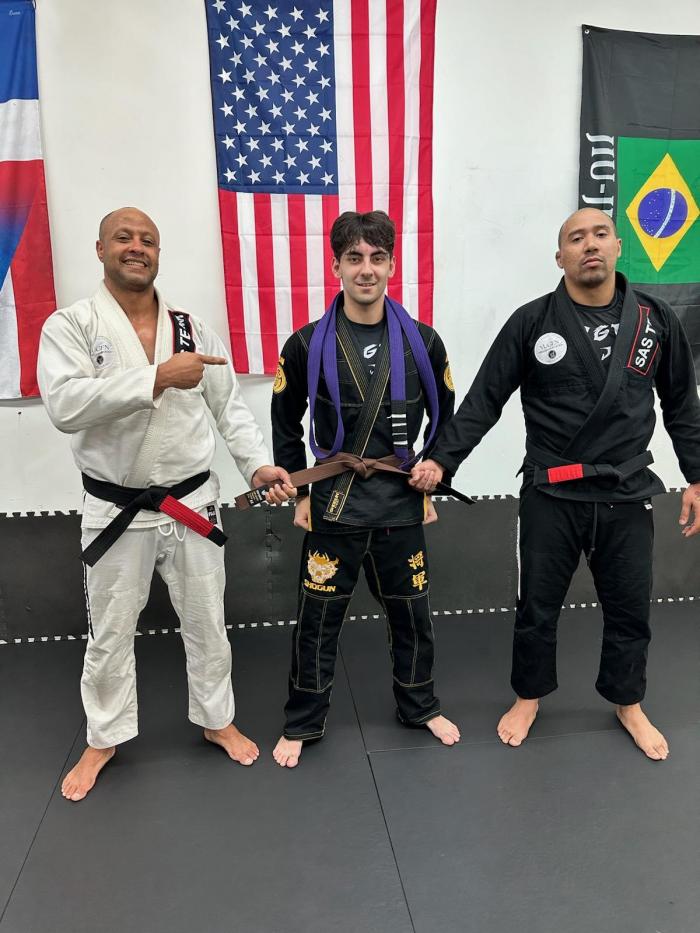 Brown belt · March 4, 2024 · Promoted by Edwin Albino Jr