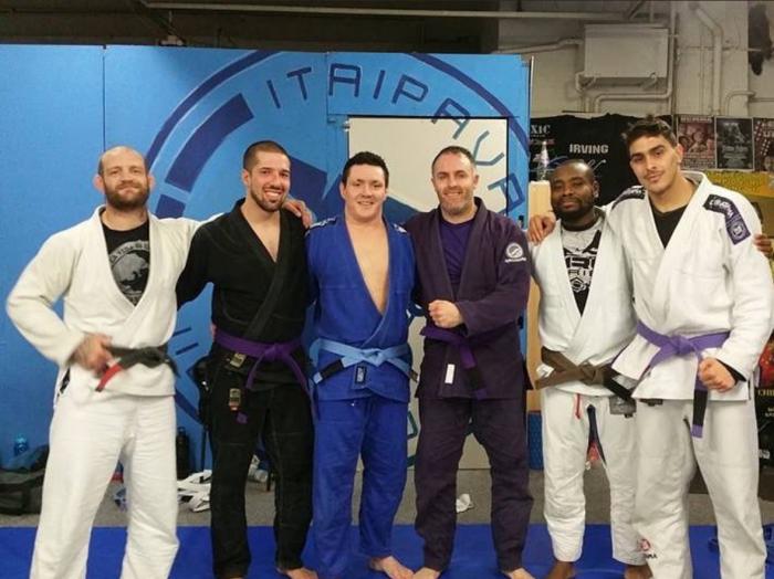 Purple belt · November 6, 2016 · Promoted by Peter Irving