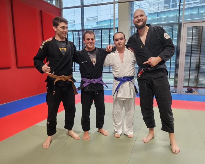 Purple belt · March 5, 2024 · Promoted by Jeroen Tanis