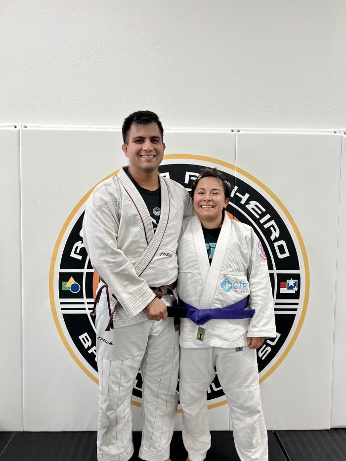 Purple belt · September 28, 2023 · Promoted by Rodrigo Pinheiro