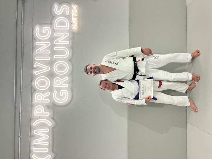 Purple belt · July 10, 2023 · Promoted by Vitor Sousa
