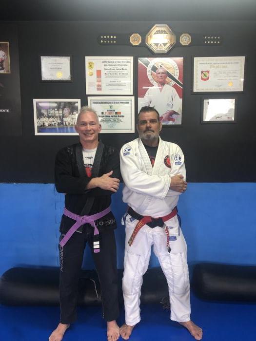 Training at Master Sergio Malibu’s Gym