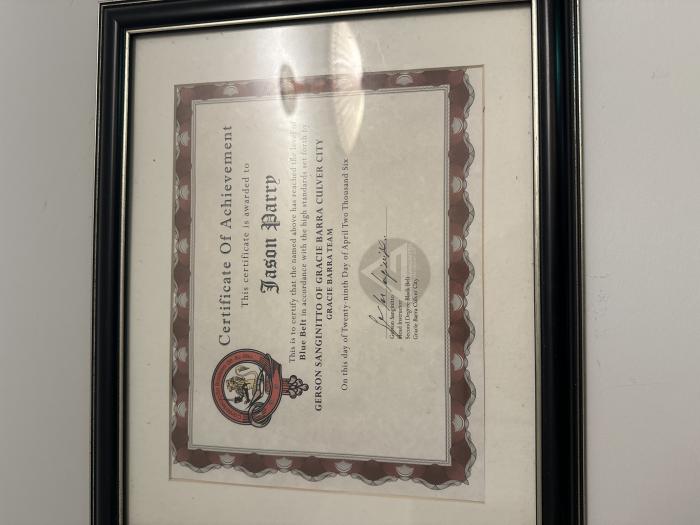 Blue belt · April 29, 2006 · Promoted by Gerson Sanginitto