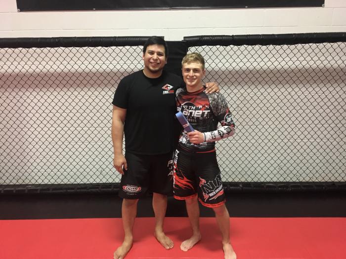 Blue belt · April 4, 2017 · Promoted by Adlai Cleveland