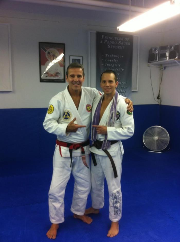Brown belt · September 29, 2012 · Promoted by Pedro Sauer