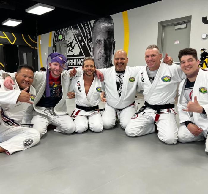 With some of my best and oldest friends in BJJ