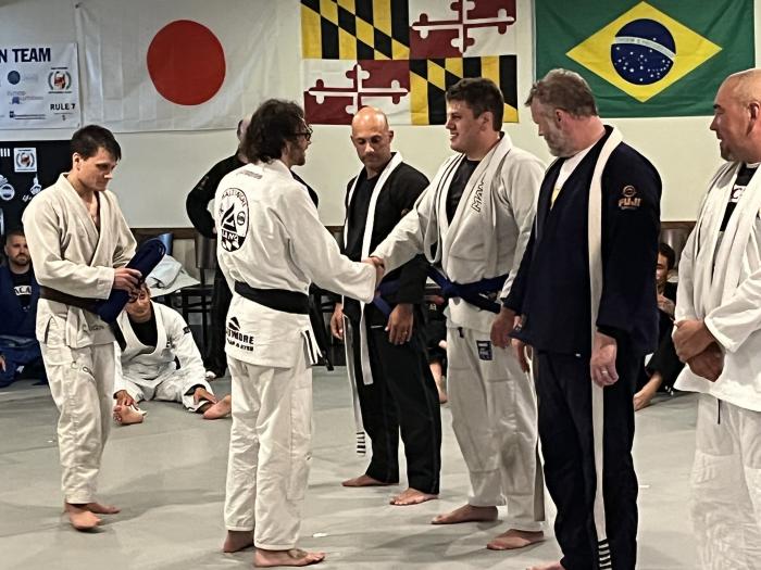 Blue belt · August 14, 2022 · Promoted by Greg Lew