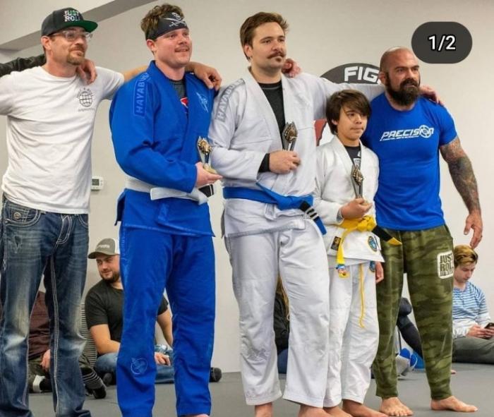 Jan 23 2021 Blue Belt in house tournament win