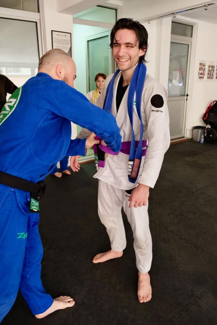 Purple belt · March 9, 2024 · Promoted by Marko Gucu