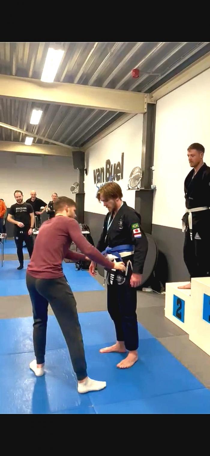 Blue belt promotion