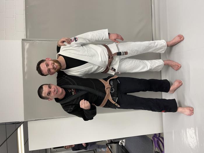 Brown belt · March 15, 2024 · Promoted by Spiros Huhn