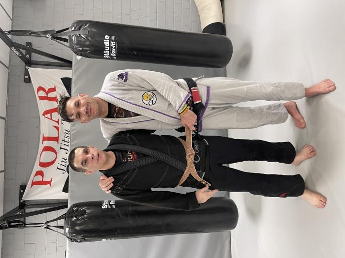 Brown belt · March 15, 2024 · Promoted by Spiros Huhn