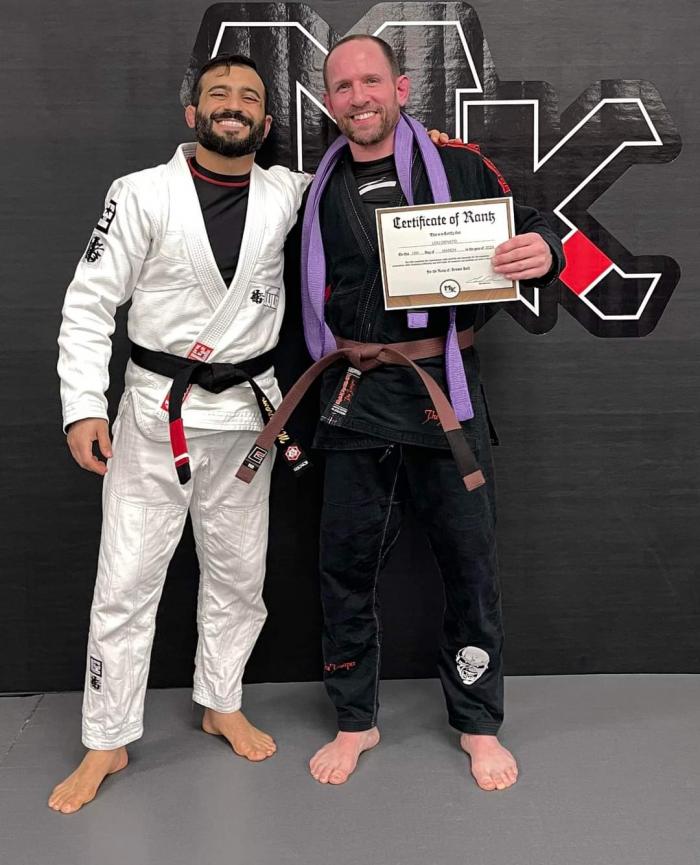 Brown belt · March 15, 2024 · Promoted by Michael Karam