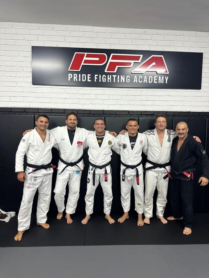With Coach Thiago Goiabeira