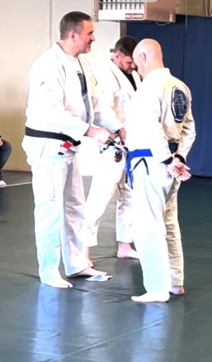 Blue belt · January 19, 2019 · Promoted by Robert Wunderlich