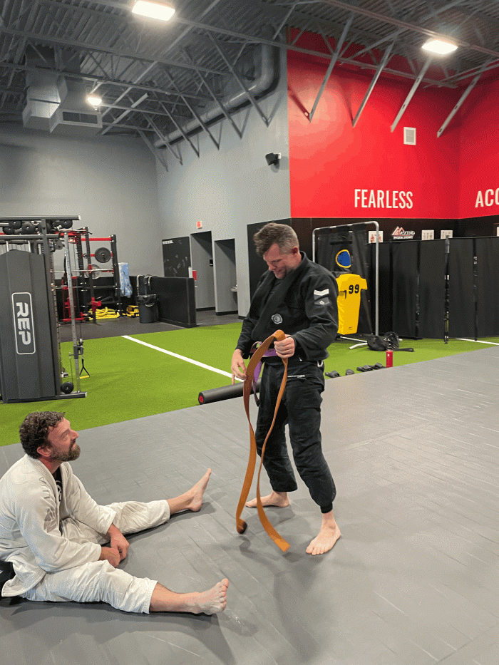brown belt!