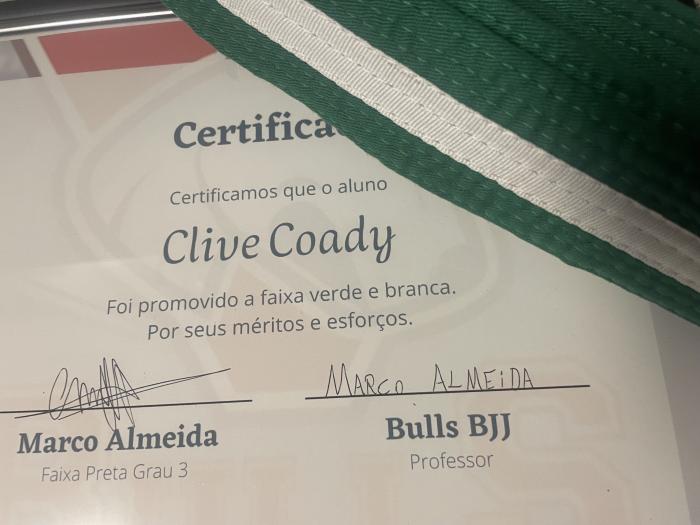Green belt · January 25, 2024 · Promoted by Marco Antonio Almeida Da Silva