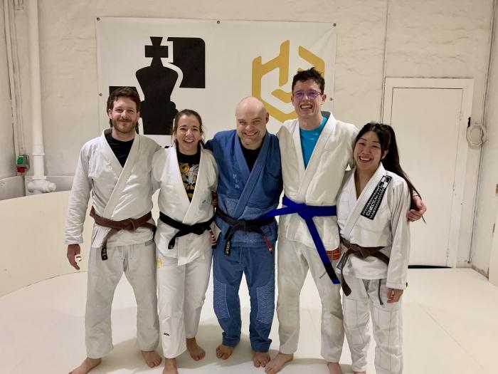 Blue belt · March 15, 2024 · Promoted by Shanti Abelha