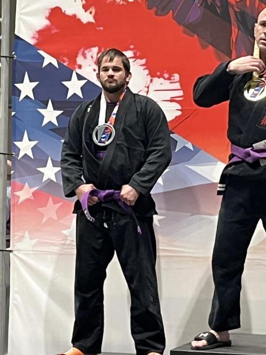 First purple belt tournament.
