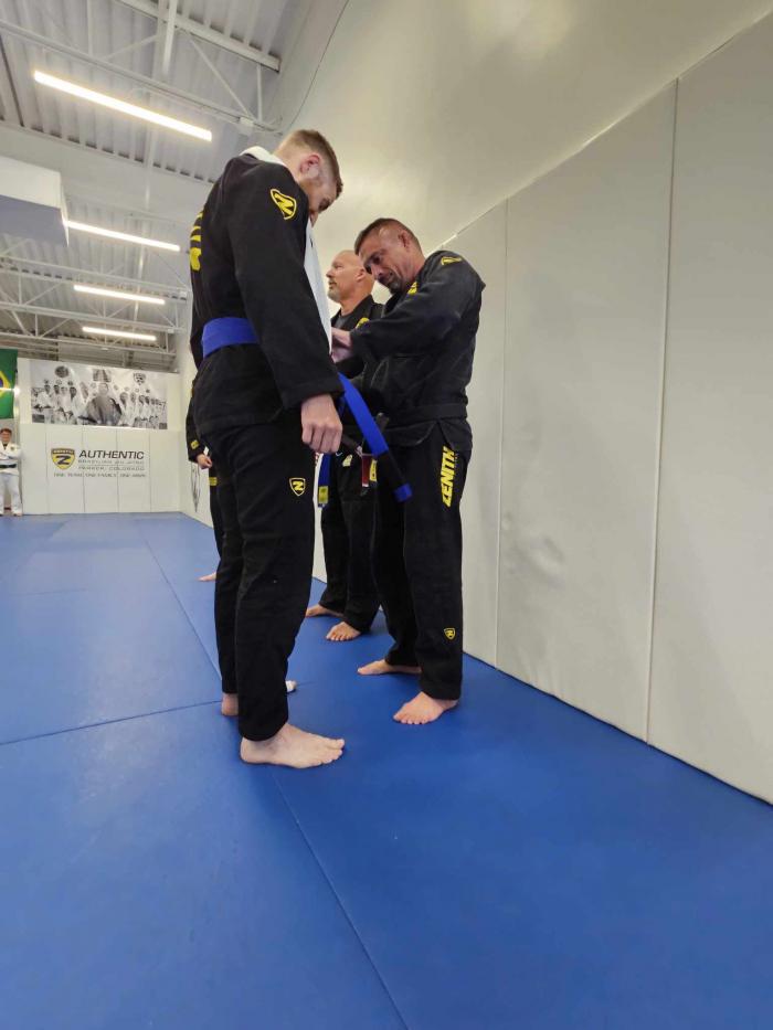 Blue belt · June 27, 2023 · Promoted by Seth Rodenbaugh