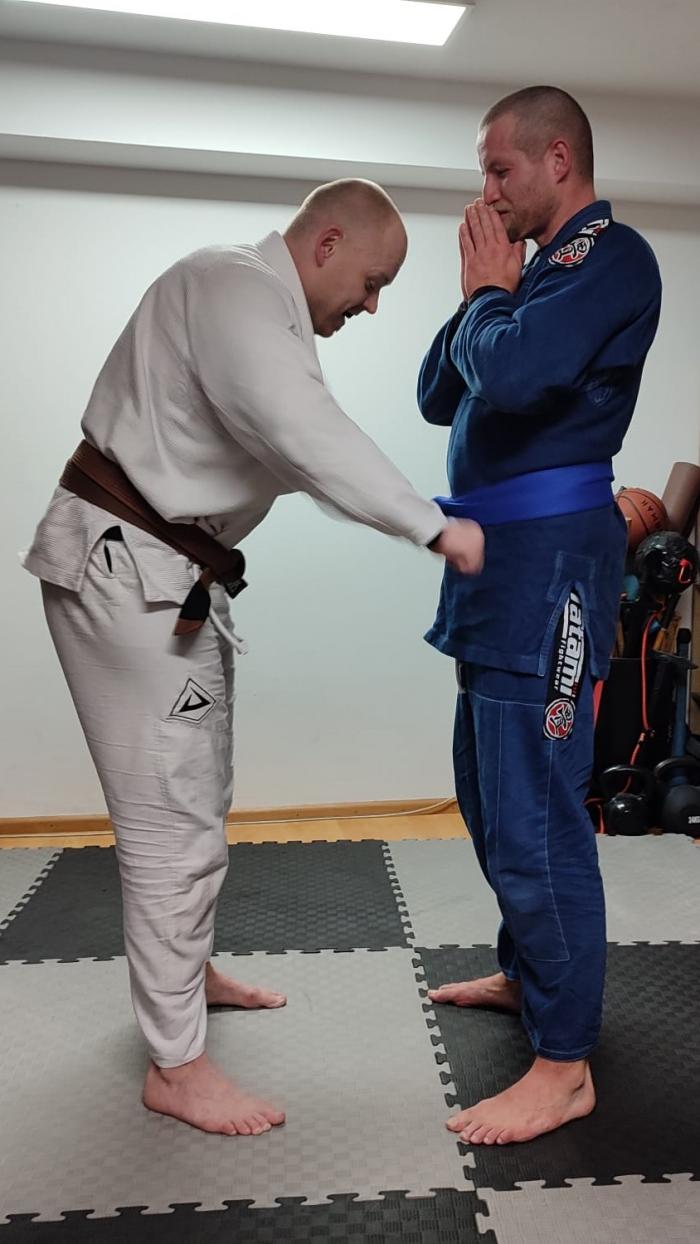 Blue belt · December 14, 2022 · Promoted by Sven Eichmann