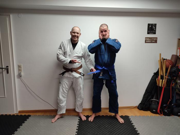 Blue belt · December 14, 2022 · Promoted by Sven Eichmann