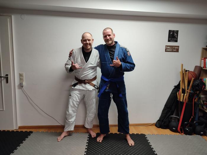 Blue belt · December 14, 2022 · Promoted by Sven Eichmann