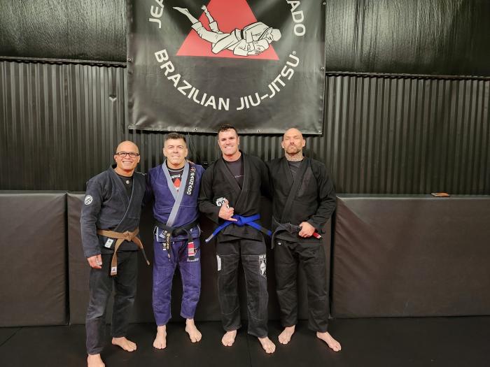 Blue belt · March 23, 2024 · Promoted by Jayson Dedmon