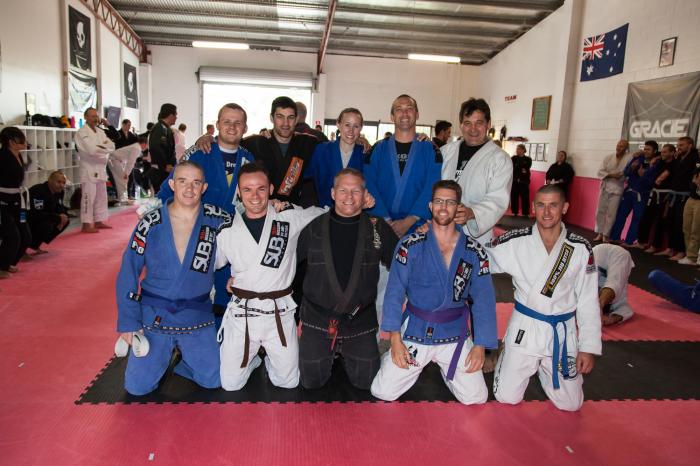 Some of my team at a camp in 2014