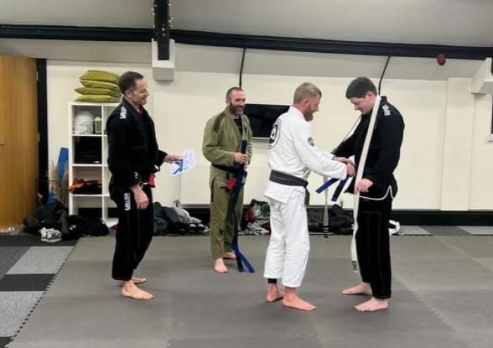 Blue belt · November 25, 2023 · Promoted by Kev Capel
