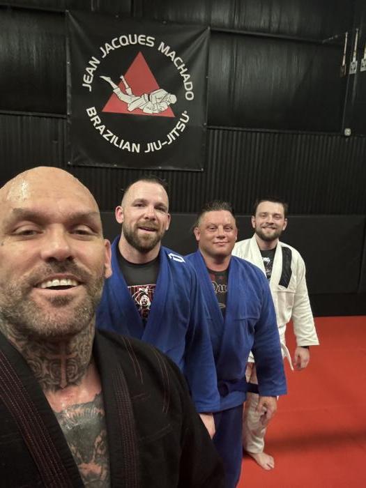 Noon class with the die hard!