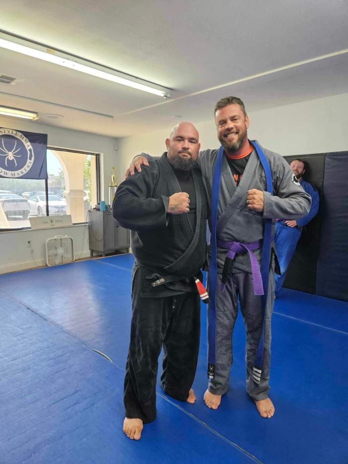 Purple belt · February 26, 2024 · Promoted by Justin Del Real