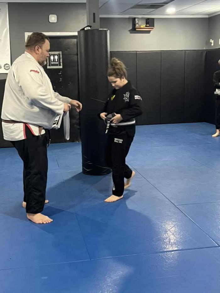 Gray belt · January 23, 2024 · Promoted by Keith Steinacher
