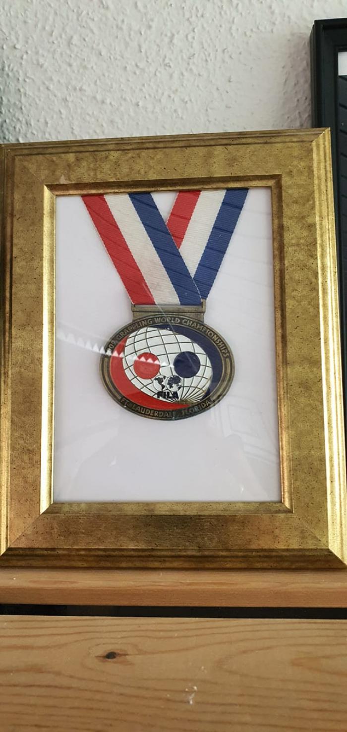 FILA Grappling World Champion Medal