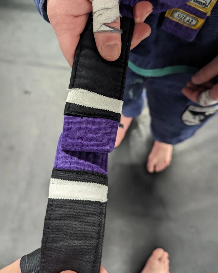 Purple belt · June 28, 2022 · Promoted by Paul Severn