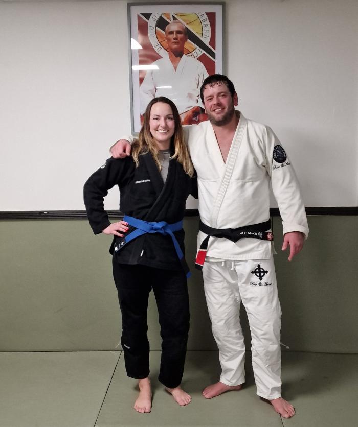 Day I got my blue belt