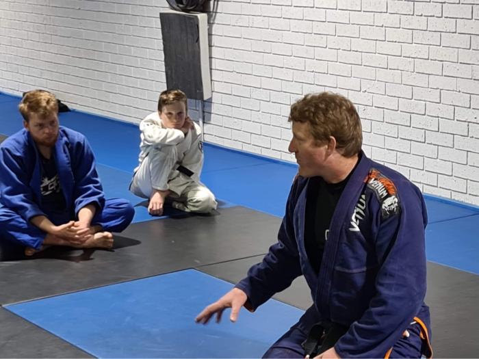 Teaching at Redback BJJ Canberra - 2021