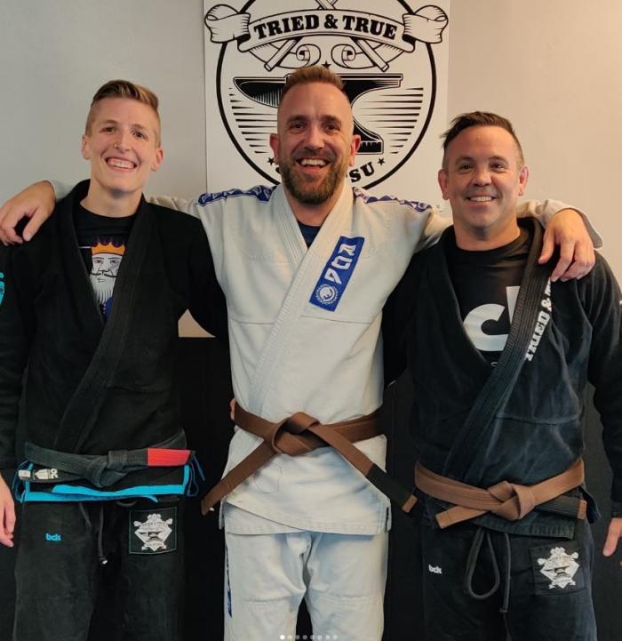 Brown belt · August 12, 2021 · Promoted by Emily Shiel