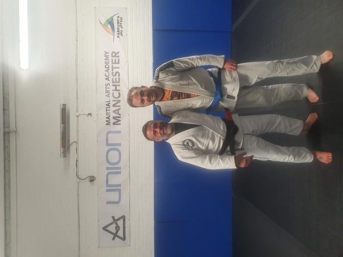 Blue belt · August 25, 2023 · Promoted by Marcos Parrumpa DaMatta