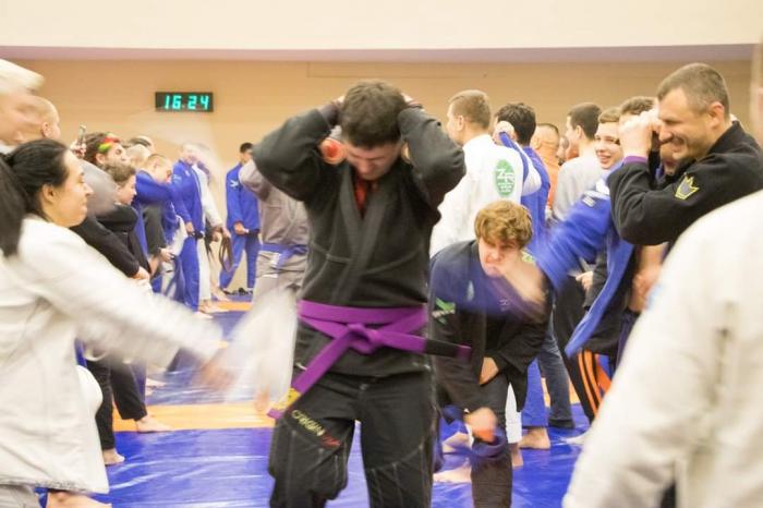 Purple belt · December 1, 2019 · Promoted by Ze Radiola Luciana