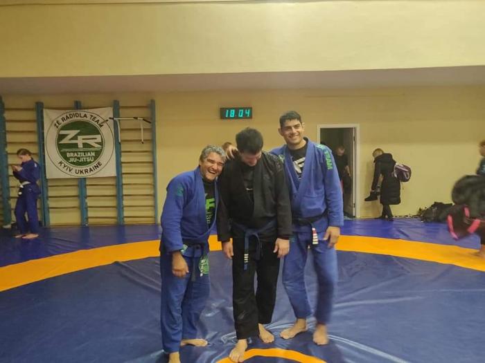 Purple belt · December 1, 2019 · Promoted by Ze Radiola Luciana